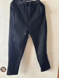 モーデットアンス ブラック スウェットパンツ