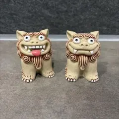 シーサー 置物 2体セット