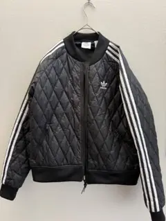adidas Originals キルティングジャケット トレフォイル刺繍　美品