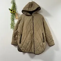 【c2786】⭐️titivate select キルティングジャケット ブラウン