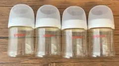 ピジョン 母乳実感 160ml プラ 4本セット 乳首なし