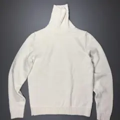 洗えます ザノーネ タートルネックニット ウール