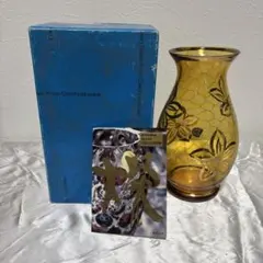 ボヘミアグラス/花瓶／新品未使用