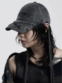 【BLACK PURPLE】Vortex strap eyelet cap