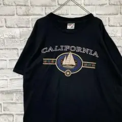 USA製90sヴィンテージTシャツ！シングルステッチ　ブラック半袖古着L27