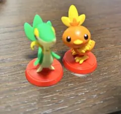 チョコエッグ ポケットモンスター ツタージャ アチャモ
