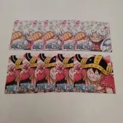 ナツコミ 2025 ツインステッカー ワンピース　ONE PIECE　各5枚