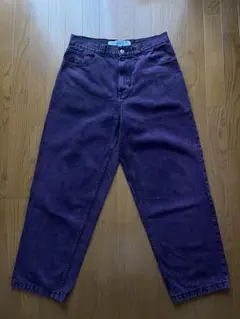 BIGBOY 紫 ワイドレッグデニム XS BIGBOY 紫 ワイドレッグデニム XS Polar Skate Co. Big Boy Jean