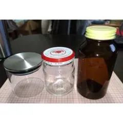 ガラス瓶3個セット
