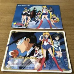 当時もの　セーラームーン　下敷き　セーラームーンS ジャンボカード