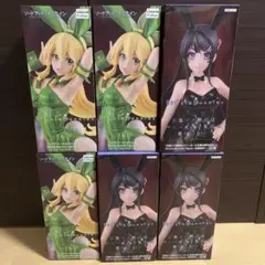 ⭐️BiCute Bunnies⭐️桜島麻衣&リーファ フィギュア6体セット