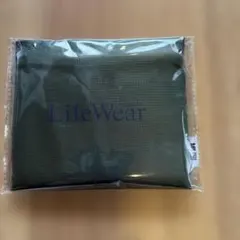 新品 미개봉 ユニクロ LifeWear エコバッグ グリーン ノベルティ 비매품