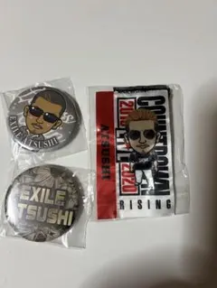 EXILE ATSUSHI 缶バッチ　のぼり　 セット　カウントダウン