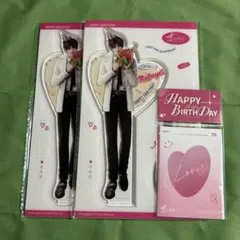 恋と深空 ホムラ 2024誕生日 チェキ風カード フォトカード アクリルスタンド