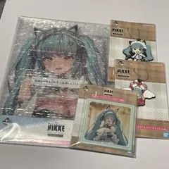 新品 一番くじ NIKKE C賞 アクリルボード プリバディ I J セット