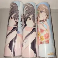 『幼なじみが絶対に負けないラブコメ』完結記念 オンラインくじ／A3クリアポスター
