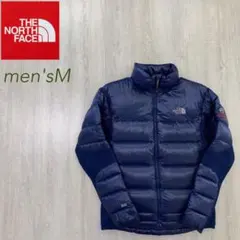 ノースフェイス 800FIL SUMMIT ダウンジャケット ネイビー メンズM
