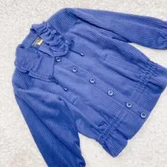 ✨Leilian レリアン✨コーデュロイ ジャケット アウター サイズ9 ブルー