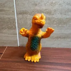 当時物 ブルマァク ミニ ヘドラ 黄色 ゴジラ 怪獣 昭和 レトロ - メルカリ