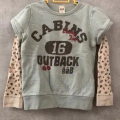 é.a.B 長袖カットソー 120 水色