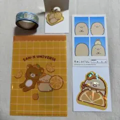 DAISO サンエックスユニバース すみっコぐらし とんかつ 5点セットのサムネイル