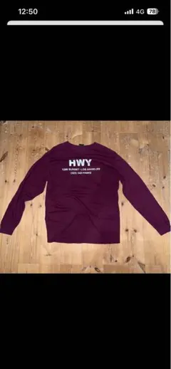 HWY ネイビー　長袖　ぽよぽよ HWY ネイビー 長袖 ぽよぽよ様専用 - メルカリ