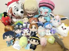 ぬいぐるみ　マスコット　詰め合わせ　まとめ売り J 24点セット