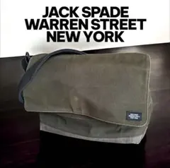 新品未使用　JACK SPADE キャンバス素材ショルダーバッグ ブラック 2025年最新】Jack Spade メンズ ショルダーバッグの人気アイテム