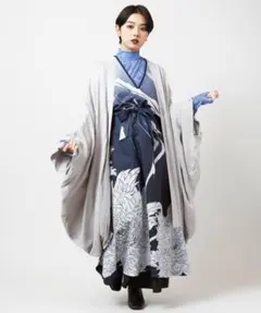 AWAKE コットン ストライプ ラップ バルーン袖 ブラウス 38 - メルカリ