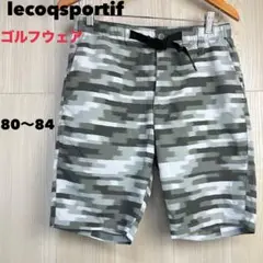 lecoqsportif メンズゴルフウェア　ハーフパンツ　80-84センチ