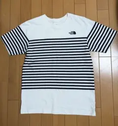 THE NORTH FACE ストライプ Tシャツ L