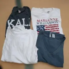 ⑤まとめて！海外古着！Tシャツ4枚セット♪オマケ付き♪