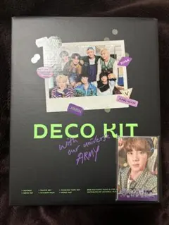 【抜けなし】BTS DECO KIT デコキット トレカ ジン