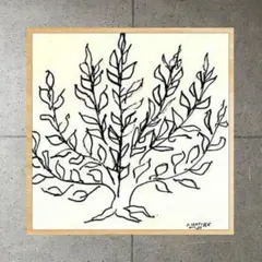 アンリ・マティス 『低木』額装品(額外寸70×70センチ) - メルカリ