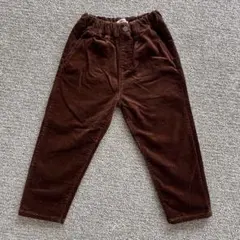 B ★MING byBEAMSブラウン コーデュロイ ストレートパンツ