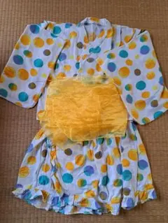marianjue 浴衣ドレス 130cm ドット柄のサムネイル