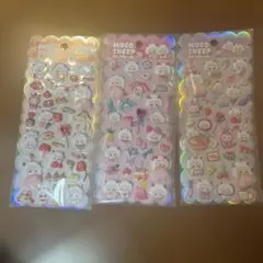 Moco Sheep シール 3パックセット