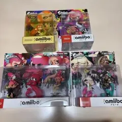 amiibo スプラトゥーン　セット　アミーボ　フィギュア