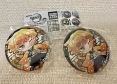 ぴた！でふぉめ 鬼滅の刃 無限城編 缶バッジ 善逸