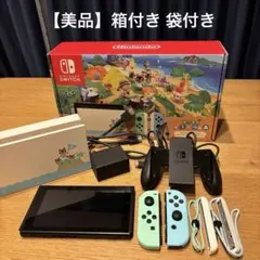 【美品】Nintendo Switch あつまれどうぶつの森デザイン