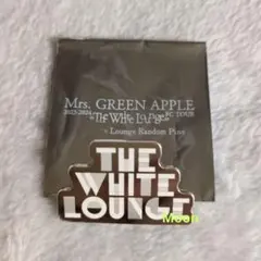 ピンバッジ ホワイトラウンジ ① Mrs. GREEN APPLE ミセス