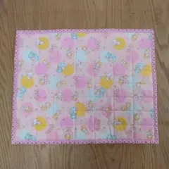 キルトマット　カフェマット　42×52cm ハローベイビー　ハンドメイド