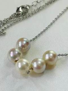 伊勢志摩英虞湾産あこや真珠 7.5-8mm パールネックレス - メルカリ