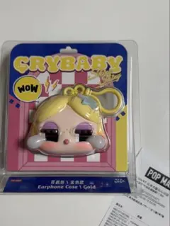 CRYBABY SHINY SHINYイヤホン ケース　ゴールド　クライベイビー