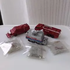 海洋堂　レスキュー119 空港用大型化学消防車　大型無人放水車　耐熱救助車