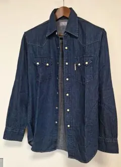 Blue Blue ダークブルー デニムシャツ size:1