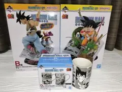 一番くじ ドラゴンボール 40周年 フィギュア A賞 B賞 D賞セット