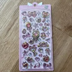 【マジカル】ボンボンドロップシール　ピンク