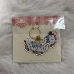 ちいかわレストラン　ハチワレの3連アクリルチャーム