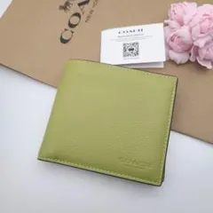 新商品　COACH　コーチ　折り財布　コインウォレット　正規品